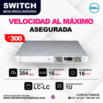 SWITCH DELL BROCADE6505