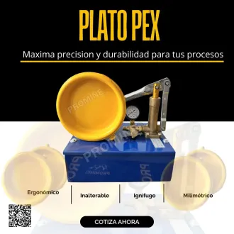 PLATO PEX RETENCIÓN TOTAL ANCLAJE EFECTIVO
