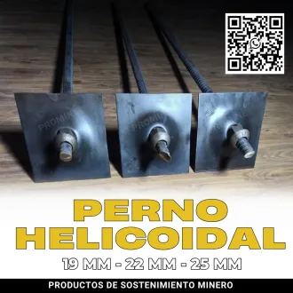 Perno helicoidal Barra de anclaje para sostenimiento
