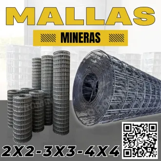 Malla electrosoldada Rollo 2 x 25 metros