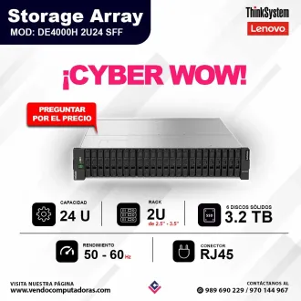 Storage array DE4000H 2U24 SFF