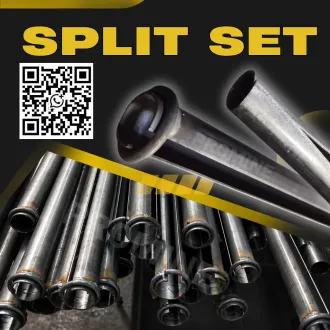 Split Set Perno de anclaje minero