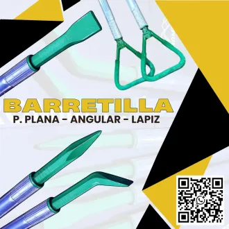 Barretilla de aluminio Desquinchador manual