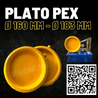 Plato PEX Diámetros 160 mm 183 mm