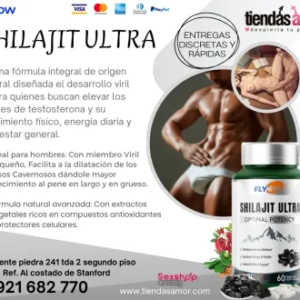 SHILAJIT ULTRA al pene en  largo y en grueso juguetes lubri
