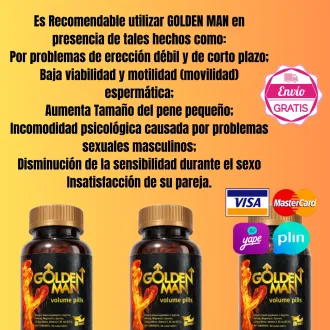 GOLDENMAN DESARROLLO VIRIL POTENCIA SEXUAL SEXSHOP S