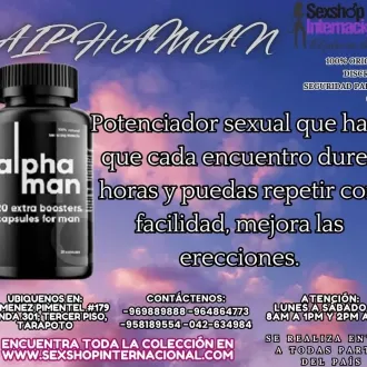 POTENCIADOR ALPHAMAN MEJORES ENCUENTROS INTIMOS EN TARAPOTO