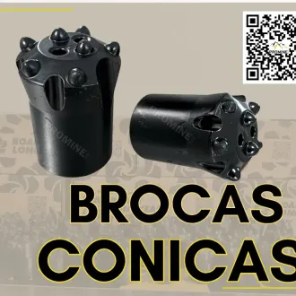 BROCA CONICA - PARA PERFORACIÓN EN MINA 