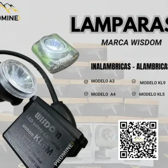 LÁMPARA INALÁMBRICA WISDOM ILUMINACIÓN POTENTE Y PORTÁTIL