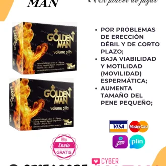 GOLDENMAN DESARROLLO VIRIL POTENCIA SEXUAL SEXSHOP SX