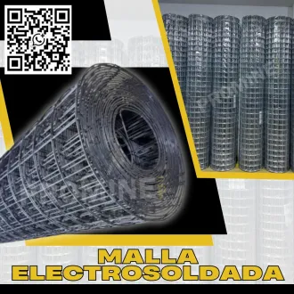 Malla Metálica en Rollo para Uso Industrial
