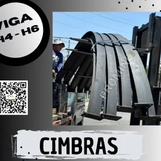 CIMBRA VIGA H4-H6 PARA SOPORTE TEMPORAL EN MINERÍA