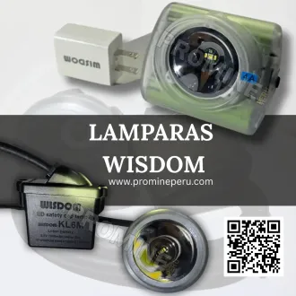 LAMPARAS MINERAS WISDOM ACCESORIO MINERO