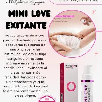 MINILOVE EXITANTE PARA DAMAS TIENDA EROTICA