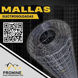 Mallas electrosoldadas para minería subterránea