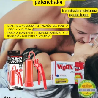 BOMBAS DE VACIO TITAN GEL PARA HOMBRES 