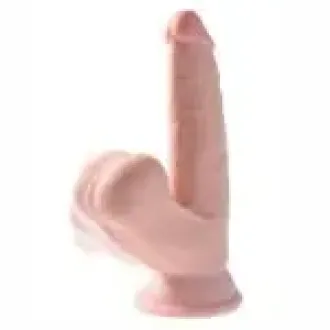 A-CONSOLADOR KING COCK PLUS TRIPLE 6 CON TESTICULO