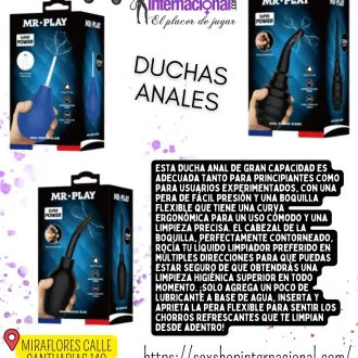 DUCHAS ANALES MATEN UNA BUNA HIGIENE ENCADA ENCUENTRO INTIMO