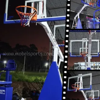 Instalacion de tableros de basquet mobel sports