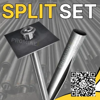 SPLIT SET PERNO DE ANCLAJE MINERIA PERUANA 