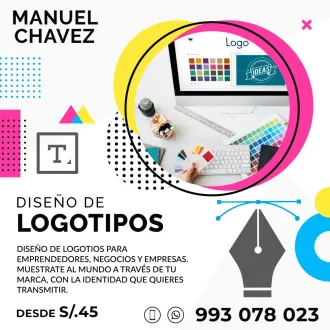 Diseño de logotipos para negocios y empresas 