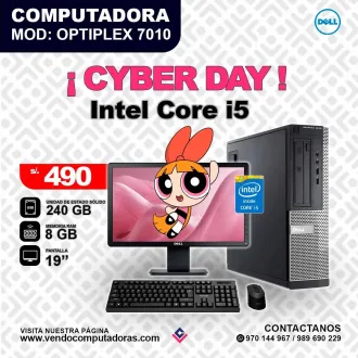  Computadora DELL Intel Core i5 