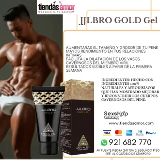 JJLBRO GOLD Special Gel for Men juguetes lubricantes potenci
