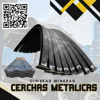 CERCHAS METÁLICAS CIMBRAS SOPORTE MINERO
