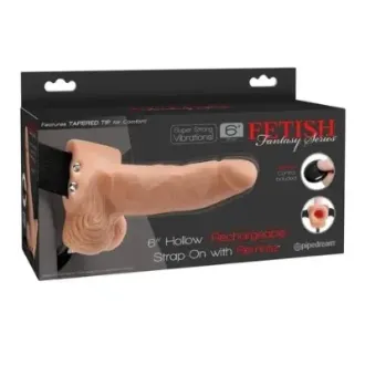 PROTESIS VIBRADOR FETISH FANTASY SERIES 6 CON CONTROL REMOTO
