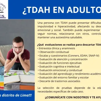 TDAH EN ADULTOS - CONSULTORIA PSICOLOGICA SISTEMA LONDRES