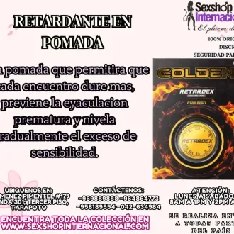 RETARDANTE RAPIDO PARA CADA ENCUENTRO FUGAZ EN TARAPOTO