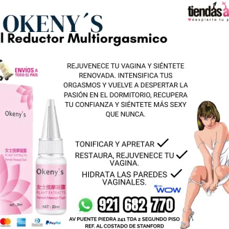 Gel reductor multiorgasmico Okeny s Aumenta la sensibilidad