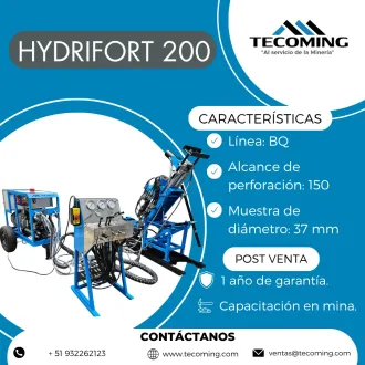 PACKSACK - HYDRIFORT - 200 RENDIMIENTO EN SONDAJE MINERO