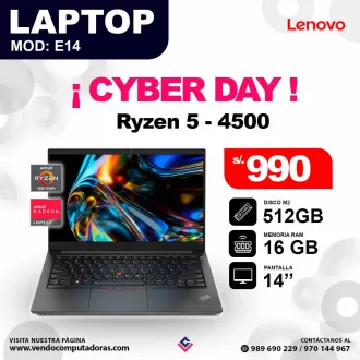 Laptop LENOVO Rayzen 5 4500