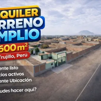 Terreno en Alquiler o Venta Trujillo Condominio Nuevo Hori