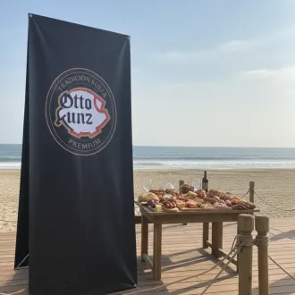 Parante Araña Doble Cara para Publicidad en Ferias y Eventos