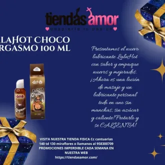 LUBRICANTE LALA HOT CHOCOLATE MIRAFLORES TIENDAS AMOR