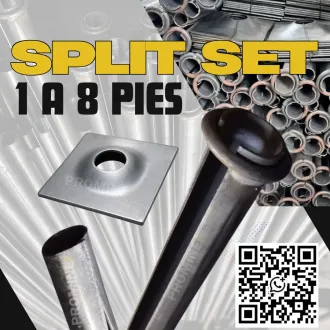 Split Set para Sostenimiento Minero de Alta Resistencia