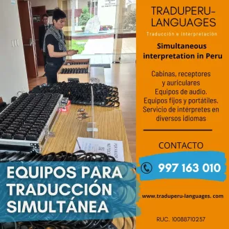 Empresa de servicios de traducción e interpretación Perú 