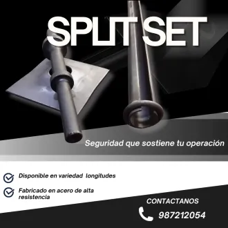SPLIT SET DE ALTA CONFIABILIDAD PARA OPERACIONES MINERAS