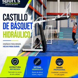 Tablero de basquetbol hidrualico mobel sports