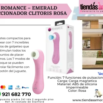 ROMANCE Mind Succionador Clitoris juguetes lubricantes pote