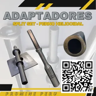 Adaptadores para Split Set y Perno Helicoidal