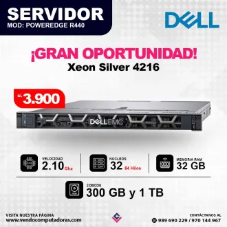 Servidor DELL PowerR440