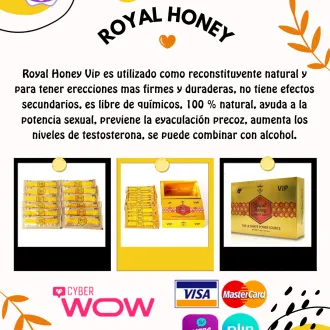 ROYAL HONEY VIP POTENCIADOR PARA HOMBRES 