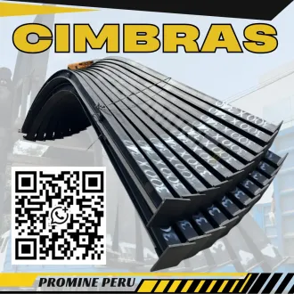 CIMBRA EN VIGA H4 - ESTRUCTURA MINERA - SOPORTE