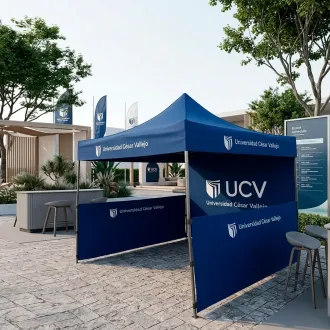 Toldo Publicitario Itinerante para Ferias Eventos y Activac