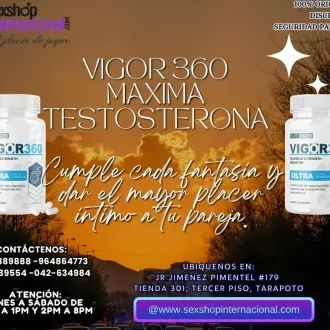 POTENCIADOR SEXUAL TESTO360 MAXIMO RENDIMIENTO EN SAN MARTIN