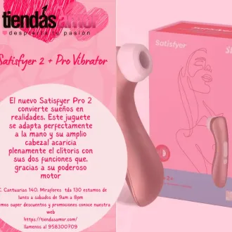 Satisfyer 2 Pro Vibrator TIENDAS AMOR MIRAFLORES SEXSHOP 