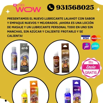 LALAHOT LUBRICANTE CALIENTE TIENDA EROTICA LIMA 